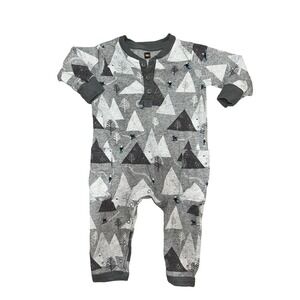 Tea Collection Romper with Pocket 6-9 months